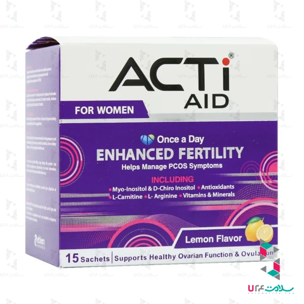 Abian Darou Acti Aid For Women 15 Sachets قیمت ساشه اکتی اید بانوان ابیان دارو