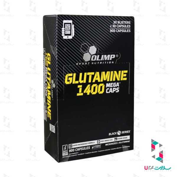 Olimp-Glutamine-1400-Mega-Cap کپسول گلوتامین 1400 مگا کپس الیمپ