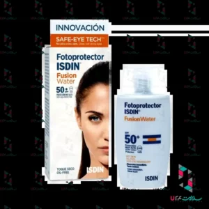 ژل کرم ضد آفتاب فیوژن واتر ایزدین ⁺SPF50 فاقد چربی ۵۰ میلی لیتر