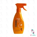 اسپری آکوسان و تثبیت برنز عصاره هویج SPF4 باباریا 300 میلی لیتر