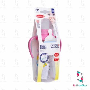 شیشه شیر دسته دار آنتی کولیک بیبی لند کد 248