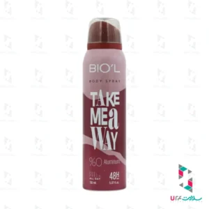 قیمت اسپری بدن مردانه بیول مدل Take Me Away