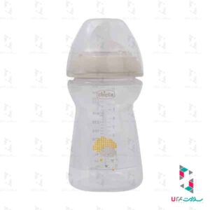 شیشه شیر نچرال فیلینگ ۶+ چیکو مناسب نوزادان بالای ۶ ماه