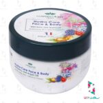 کرم مرطوب کننده صورت و بدن حاوی روغن آرگان و عصاره تمشک کاسمکولوژی