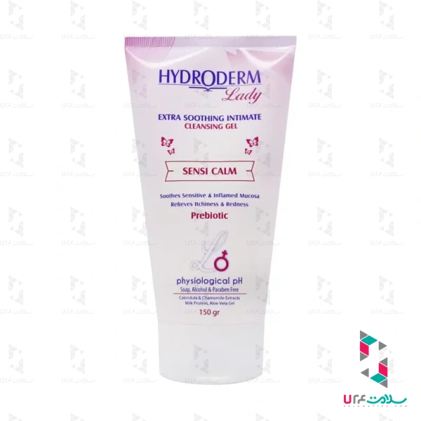 Extra-Soothing-Intimate-Sensi-Calm-2.jpg.webp ژل بهداشتی بسیار ملایم بانوان هیدرودرم مدل Sensi Calm حجم 150 گرم