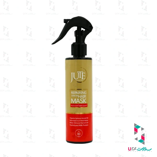 Jute Repairing Hair Mask For Dry And Damaged Hair 200 ml قیمت اسپری نرم کننده موهای خشک و آسیب دیده ژوت