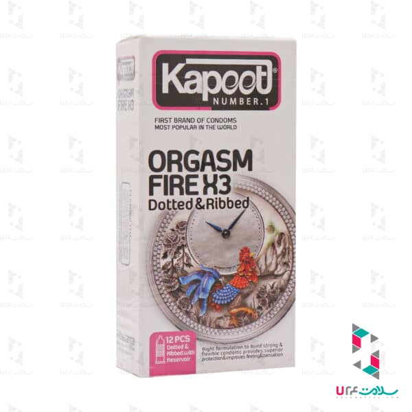 Kapoot-Orgasm-Fire-X3-Condoms-12 قیمت کاندوم ارگاسم آتشی 3 برابر کاپوت