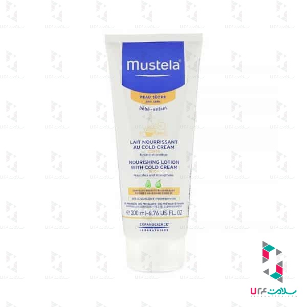 Mustela Nourishing Body Lotion With Cold Cream 200 ml لوسیون تغذیه کننده بدن حاوی کلد کرم موستلا